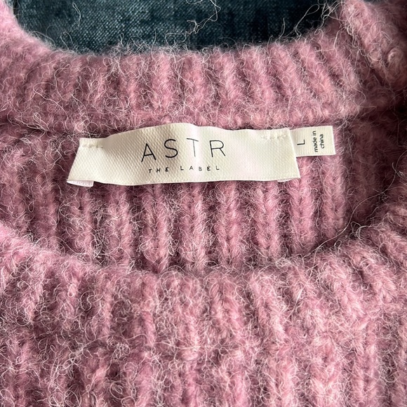 Astr the Label heavy knit sweater with puff sleeves - Picture 6 of 8